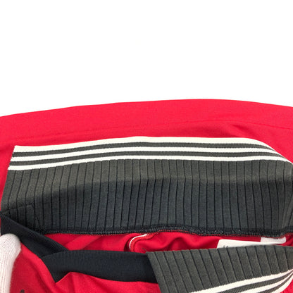 【中古品】【メンズ】 ADIDAS アディダス 90S FOOTBALL S/S SHIRT フットボール 半袖シャツ トップス 146-260711-hn-01-fur サイズ：不明 カラー：レッド系 万代Net店