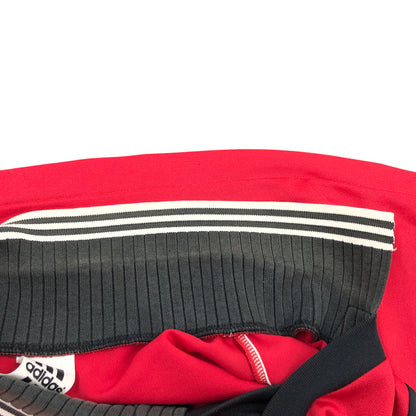 【中古品】【メンズ】 ADIDAS アディダス 90S FOOTBALL S/S SHIRT フットボール 半袖シャツ トップス 146-260711-hn-01-fur サイズ：不明 カラー：レッド系 万代Net店