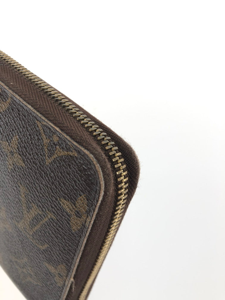 【中古品】【レディース】 LOUIS VUITTON ルイ・ヴィトン M42616 ジッピーウォレット モノグラム 長財布 179-260302-SY-06-iwa カラー：ブラウン 万代Net店