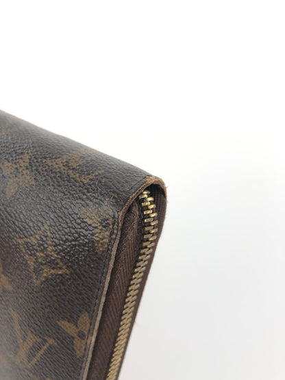 【中古品】【レディース】 LOUIS VUITTON ルイ・ヴィトン M42616 ジッピーウォレット モノグラム 長財布 179-250106-NS-7-iwa カラー：ブラウン 万代Net店