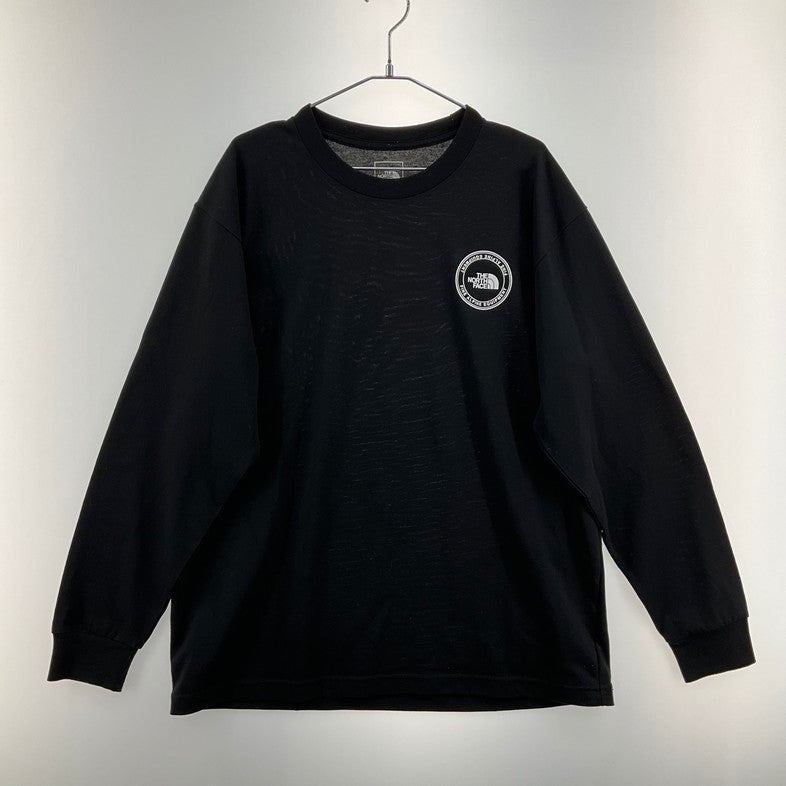 【中古品】【メンズ】 THE NORTH FACE ザ・ノースフェイス NT82336X L/S TEE BLACK 147-260416-SS-06-iwa サイズ：XL カラー：ブラック 万代Net店