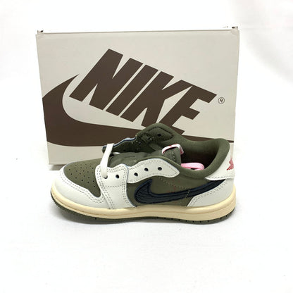 【中古美品】【キッズ】 NIKE ナイキ NIKE×TRAVIS SCOTT/DO5441-200/AIRJORDAN 1 LOW OG SP TD 160-250224-kn-1-oto サイズ：14cm カラー：ミディアムオリーブ 万代Net店