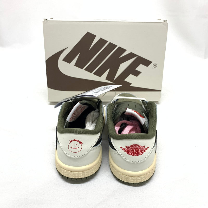 【中古美品】【キッズ】 NIKE ナイキ NIKE×TRAVIS SCOTT/DO5441-200/AIRJORDAN 1 LOW OG SP TD 160-250224-kn-1-oto サイズ：14cm カラー：ミディアムオリーブ 万代Net店