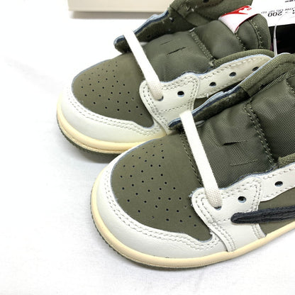 【中古美品】【キッズ】 NIKE ナイキ NIKE×TRAVIS SCOTT/DO5441-200/AIRJORDAN 1 LOW OG SP TD 160-250224-kn-1-oto サイズ：14cm カラー：ミディアムオリーブ 万代Net店