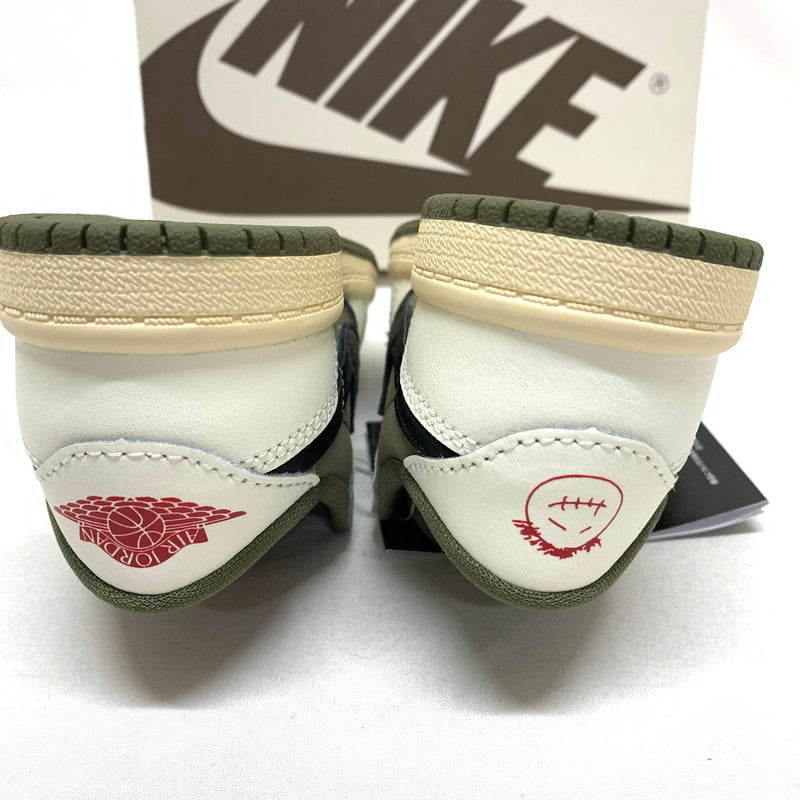 【中古美品】【キッズ】 NIKE ナイキ NIKE×TRAVIS SCOTT/DO5441-200/AIRJORDAN 1 LOW OG SP TD 160-250224-kn-1-oto サイズ：14cm カラー：ミディアムオリーブ 万代Net店