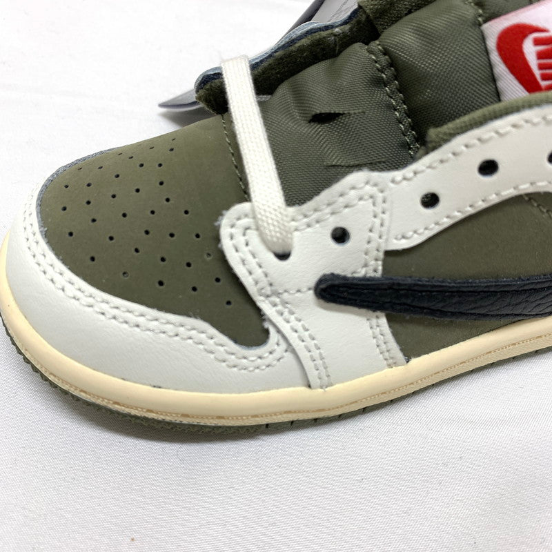 【中古美品】【キッズ】 NIKE ナイキ NIKE×TRAVIS SCOTT/DO5441-200/AIRJORDAN 1 LOW OG SP TD 160-250224-kn-1-oto サイズ：14cm カラー：ミディアムオリーブ 万代Net店