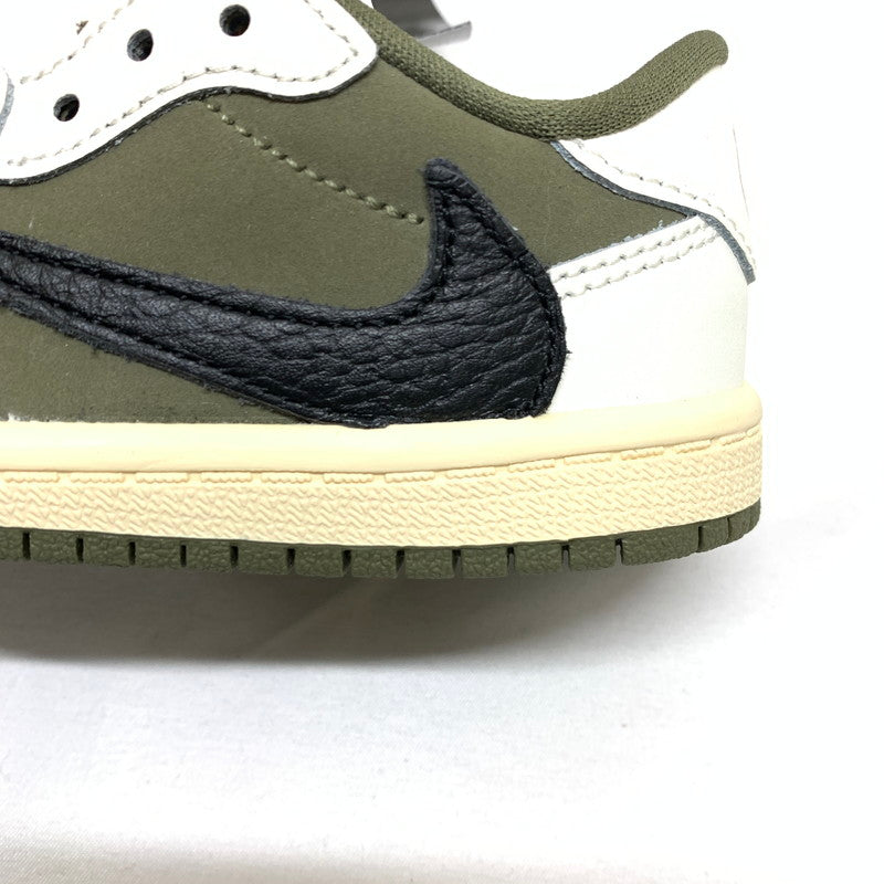 【中古美品】【キッズ】 NIKE ナイキ NIKE×TRAVIS SCOTT/DO5441-200/AIRJORDAN 1 LOW OG SP TD 160-250224-kn-1-oto サイズ：14cm カラー：ミディアムオリーブ 万代Net店