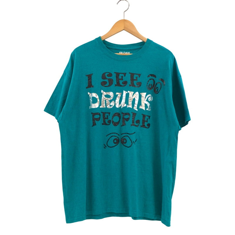 【現状渡し品】【メンズ】 GILDAN ギルダン S/S TEE 半袖Tシャツ トップス 146-251117-hn-10-fur サイズ：XL カラー：グリーン系 万代Net店