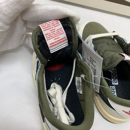 【中古美品】【キッズ】 NIKE ナイキ NIKE×TRAVIS SCOTT/DO5441-200/AIRJORDAN 1 LOW OG SP TD 160-250224-kn-1-oto サイズ：14cm カラー：ミディアムオリーブ 万代Net店