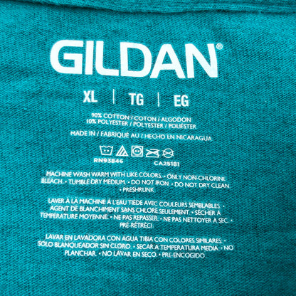 【現状渡し品】【メンズ】 GILDAN ギルダン S/S TEE 半袖Tシャツ トップス 146-251117-hn-10-fur サイズ：XL カラー：グリーン系 万代Net店