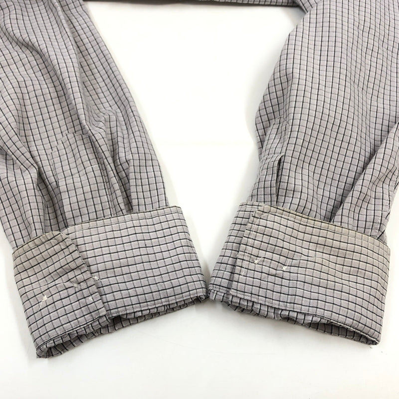 【中古品】【メンズ】 POLO RALPH LAUREN ポロラルフローレン ANDREW CHECK L/S SHIRT アンドリュー チェック長袖シャツ カジュアルシャツ トップス 146-260711-hn-05-fur サイズ：17 カラー：グレー系 万代Net店