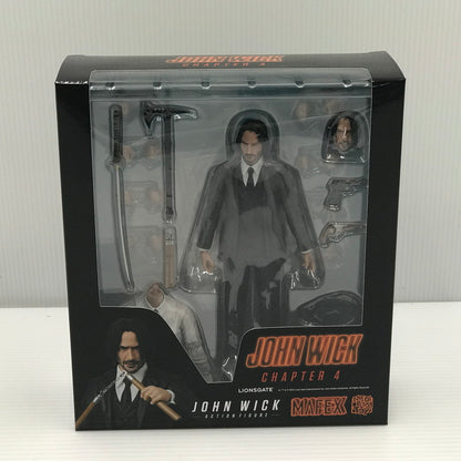 【中古美品】 マフェックス JOHN WICK (JOHN WICK：CHAPTER4) メディコム・トイ 未開封 箱ヤケあり 055-260929-ti-13-tagh 万代Net店