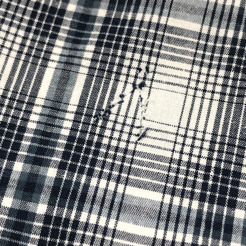 【現状渡し品】【メンズ】 WOLVERINE ウルヴァリン L/S CHECK BD SHIRT 長袖チェックシャツ ボタンダウン カジュアルシャツ トップス 146-260711-hn-07-fur サイズ：XL カラー：ブルー系/ホワイト 万代Net店