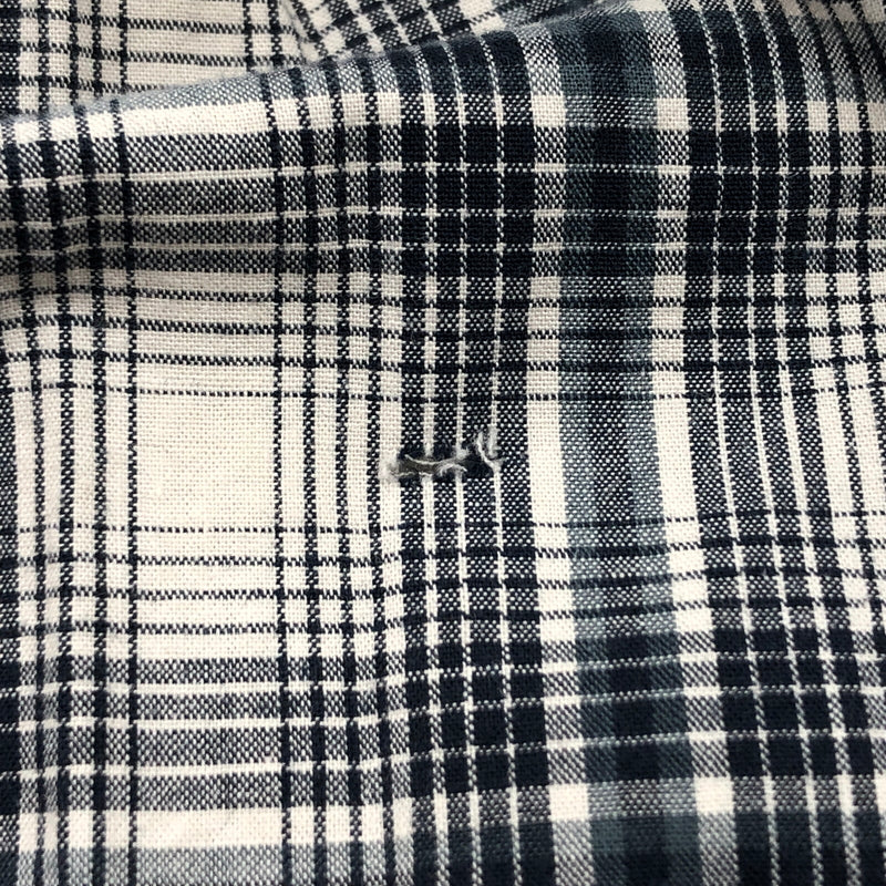 【現状渡し品】【メンズ】 WOLVERINE ウルヴァリン L/S CHECK BD SHIRT 長袖チェックシャツ ボタンダウン カジュアルシャツ トップス 146-260711-hn-07-fur サイズ：XL カラー：ブルー系/ホワイト 万代Net店