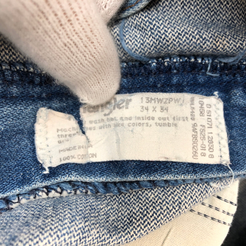 【現状渡し品】【メンズ】 WRANGLER ラングラー DENIM PANTS 13MWZPW デニムパンツ ボトムス 157-260712-hn-01-fur サイズ：34×34 カラー：インディゴ 万代Net店