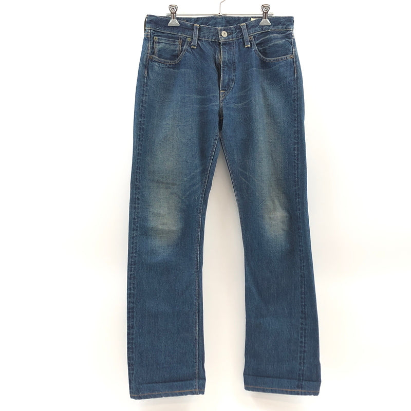 【中古品】【メンズ】 ORSLOW オアスロウ STRAIGHT DENIM PANTS ストレートデニムパンツ ボトムス 156-260712-hn-02-fur サイズ：2 カラー：インディゴ 万代Net店