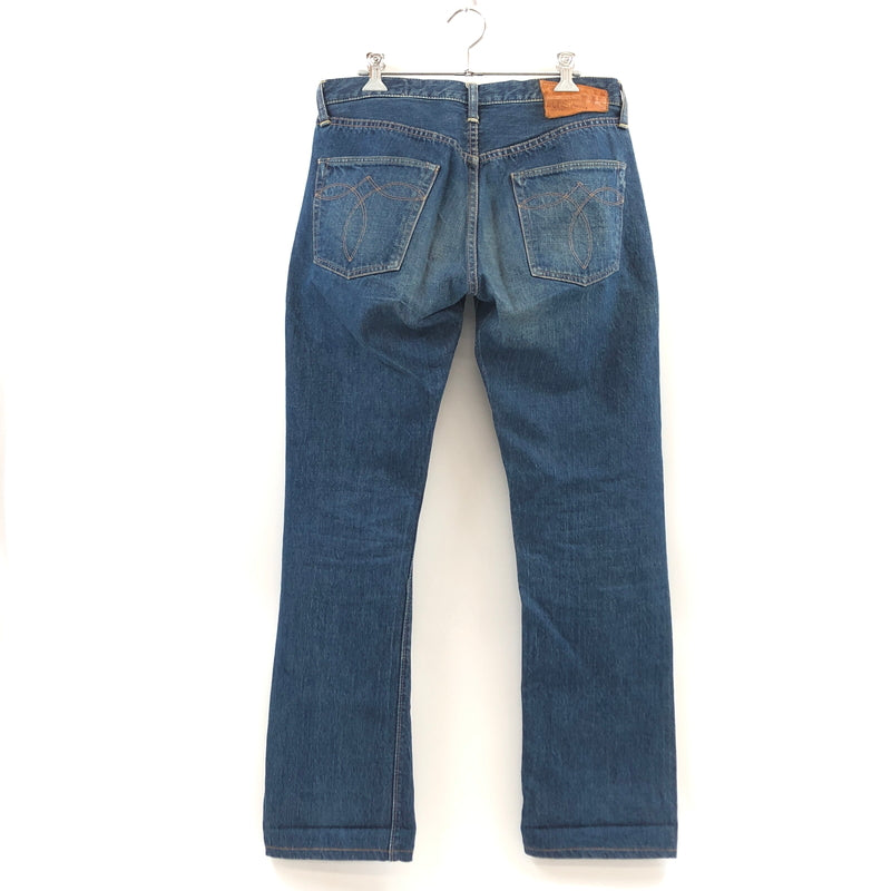 【中古品】【メンズ】 ORSLOW オアスロウ STRAIGHT DENIM PANTS ストレートデニムパンツ ボトムス 156-260712-hn-02-fur サイズ：2 カラー：インディゴ 万代Net店