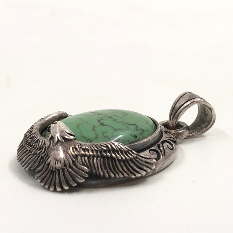 【中古品】【メンズ/レディース】 SAAD サード TURQUOISE PENDANT TOP シルバー 925 ターコイズ ペンダントトップ アクセサリー 191-261005-hn-02-fur カラー：シルバー/ターコイズ 万代Net店