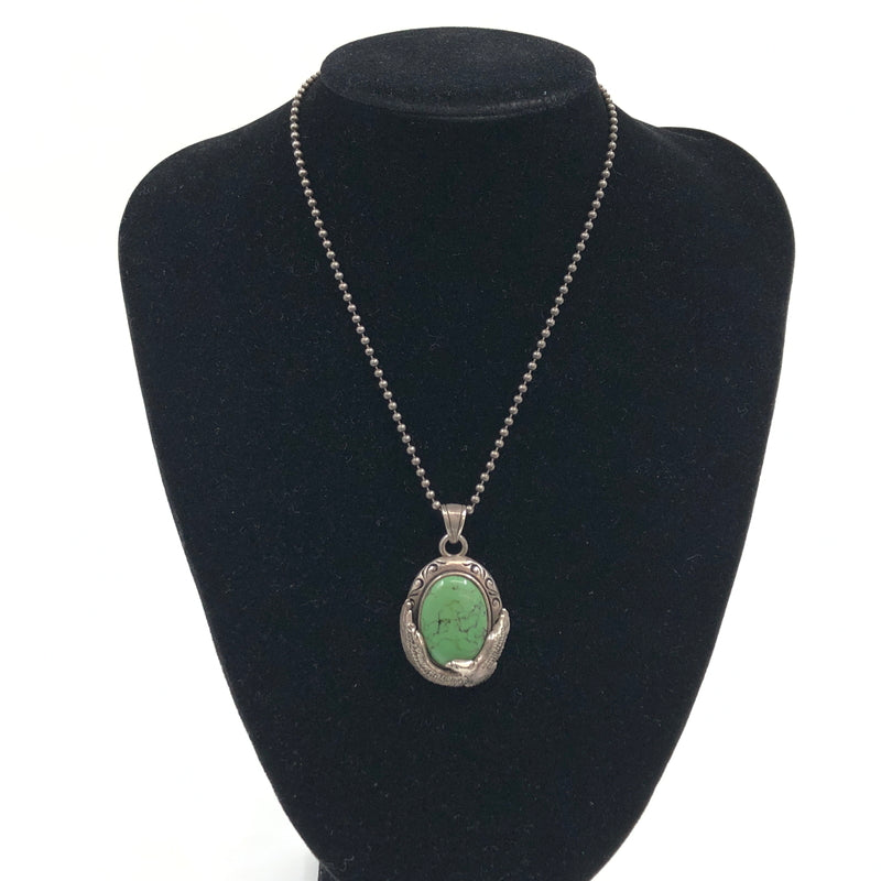 【中古品】【メンズ/レディース】 SAAD サード TURQUOISE PENDANT TOP シルバー 925 ターコイズ ペンダントトップ アクセサリー 191-261005-hn-02-fur カラー：シルバー/ターコイズ 万代Net店