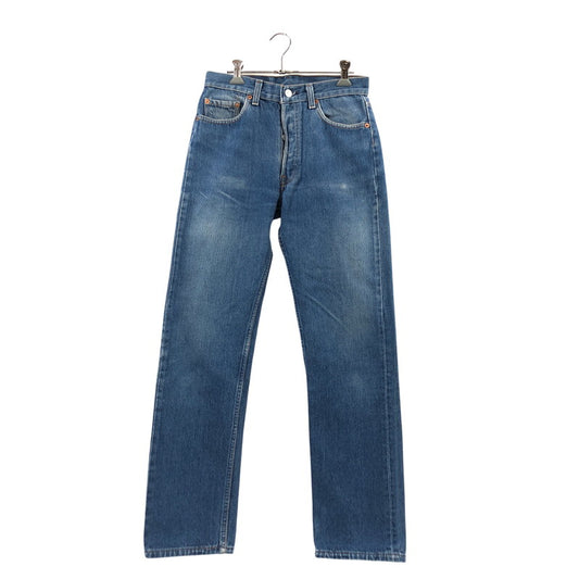 【中古品】【メンズ】 LEVI'S リーバイス SMALL-E BUTTON FLY 80S 501XX DENIM PANTS 501-0000 刻印522 89年製 スモールe ボタンフライ デニムパンツ ボトムス 157-260423-hn-01-fur サイズ：W30 L34 カラー：インディゴ 万代Net店