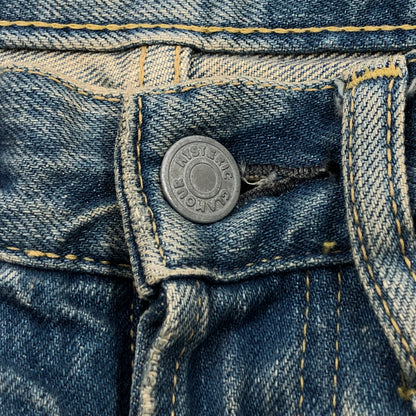 【中古品】【メンズ】 HYSTERIC GLAMOUR ヒステリックグラマー TAPERED DENIM 0261AP09 BPR加工 テーパードデニム デニムパンツ ボトムス 151-261005-hn-04-fur サイズ：28 カラー：インディゴ 万代Net店