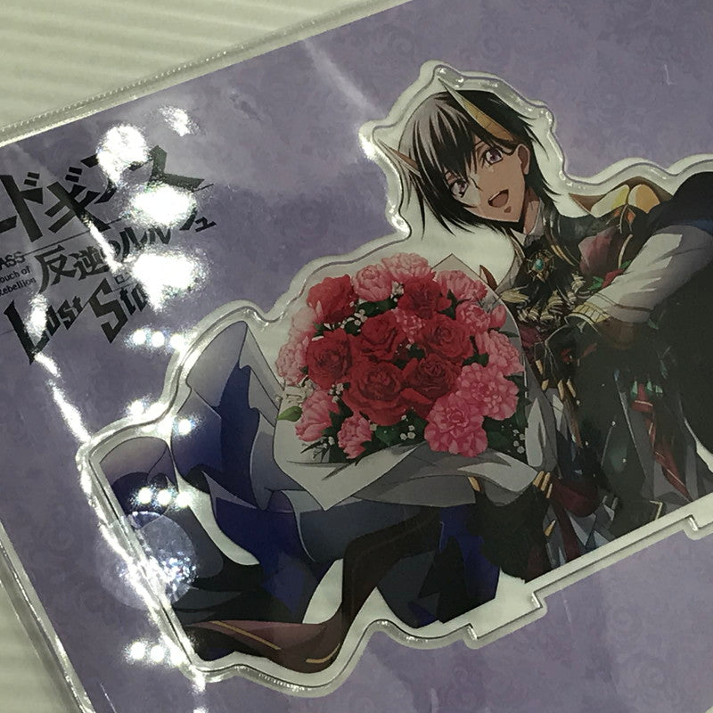 【中古美品】 シンクイノベーション コードギアス 反逆のルルーシュ 第4弾 ビッグアクリルスタンドNB デザインB 未開封 052-261001-ti-01-tag 万代Net店