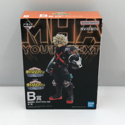 【中古美品】 一番くじ 僕のヒーローアカデミア YOU'RE NEXT B賞 爆豪勝己 MASTERLISE 未開封 箱イタミ大 051-261001-ti-02-tag 万代Net店