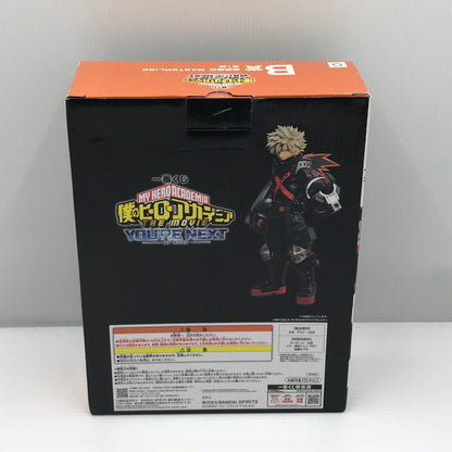 【中古美品】 一番くじ 僕のヒーローアカデミア YOU'RE NEXT B賞 爆豪勝己 MASTERLISE 未開封 箱イタミ大 051-261001-ti-02-tag 万代Net店