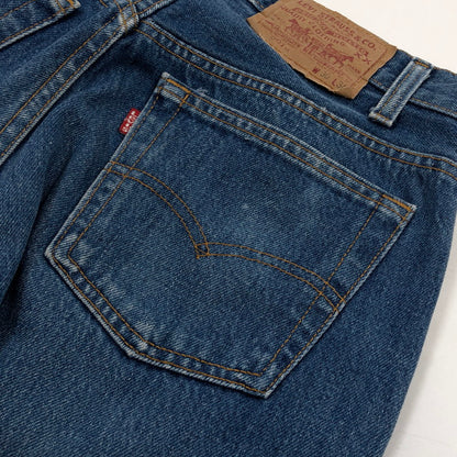 【中古品】【メンズ】 LEVI'S リーバイス SMALL-E BUTTON FLY 80S 501XX DENIM PANTS 501-0000 刻印522 89年製 スモールe ボタンフライ デニムパンツ ボトムス 157-260423-hn-01-fur サイズ：W30 L34 カラー：インディゴ 万代Net店
