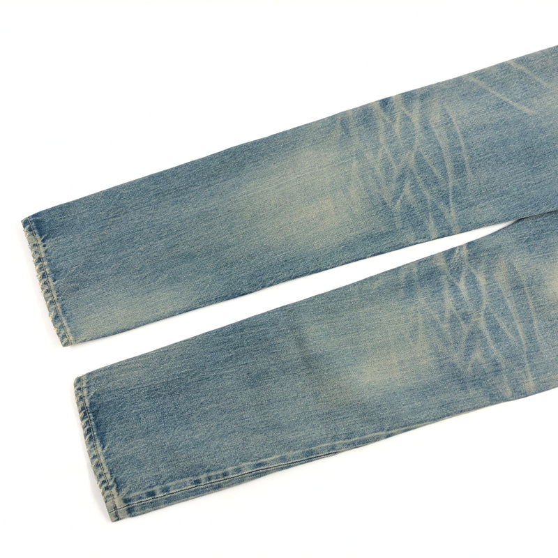 【中古品】【メンズ】 HYSTERIC GLAMOUR ヒステリックグラマー TAPERED DENIM 0261AP09 BPR加工 テーパードデニム デニムパンツ ボトムス 151-261005-hn-04-fur サイズ：28 カラー：インディゴ 万代Net店