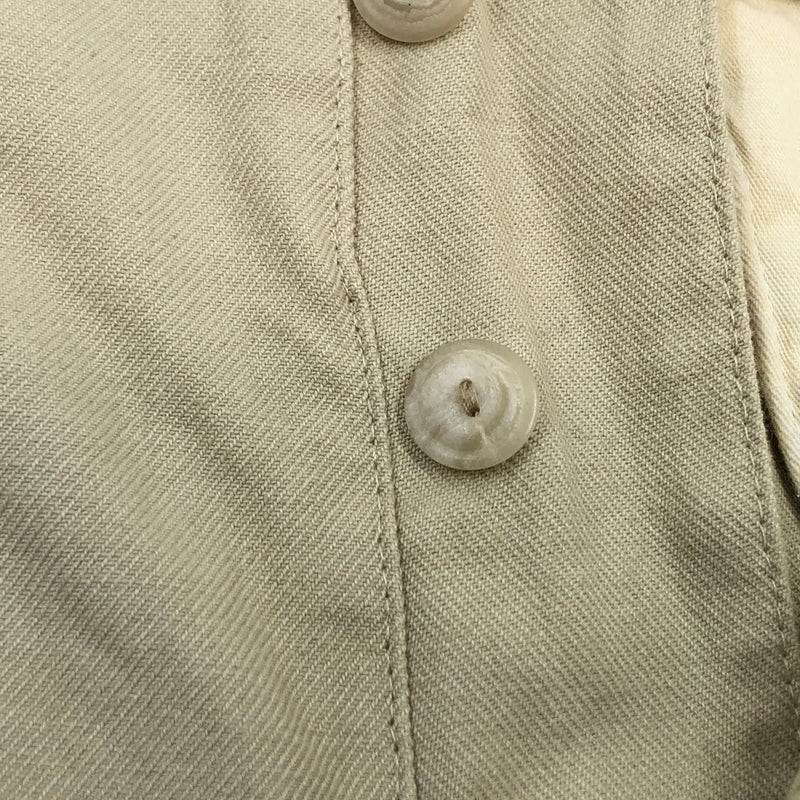 【中古品】【メンズ】 BILL KAISERMAN ビル・カイザーマン TUCK COTTON PANTS タックコットンパンツ ボトムス 157-260712-hn-05-fur サイズ：46 カラー：ベージュ系 万代Net店
