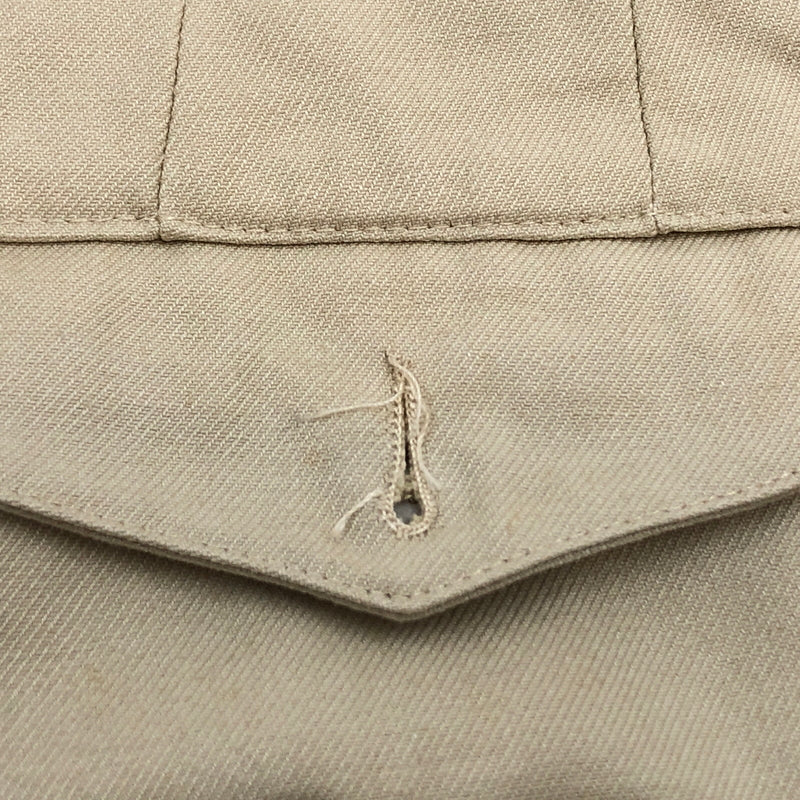 【中古品】【メンズ】 BILL KAISERMAN ビル・カイザーマン TUCK COTTON PANTS タックコットンパンツ ボトムス 157-260712-hn-05-fur サイズ：46 カラー：ベージュ系 万代Net店