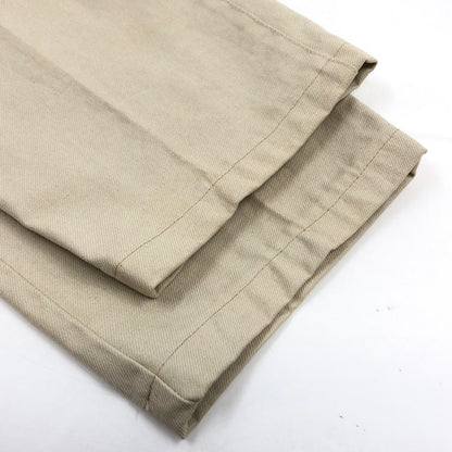 【中古品】【メンズ】 BILL KAISERMAN ビル・カイザーマン TUCK COTTON PANTS タックコットンパンツ ボトムス 157-260712-hn-05-fur サイズ：46 カラー：ベージュ系 万代Net店