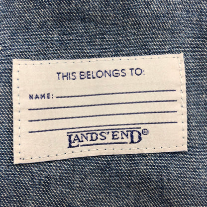 【中古品】【メンズ】 LAND'S END ランズエンド DENIM COVERALL デニムカバーオール ジャケット アウター 146-260423-hn-02-fur サイズ：L カラー：インディゴ 万代Net店
