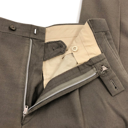 【現状渡し品】【メンズ】 KING TIGER キングタイガー 70-80S SLACKS スラックス ボトムス 157-260712-hn-06-fur サイズ：85 カラー：ブラウン 万代Net店