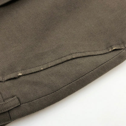【現状渡し品】【メンズ】 KING TIGER キングタイガー 70-80S SLACKS スラックス ボトムス 157-260712-hn-06-fur サイズ：85 カラー：ブラウン 万代Net店