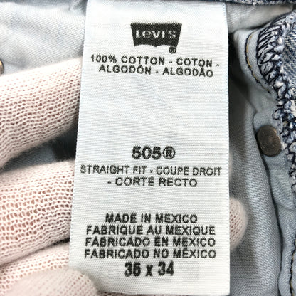 【現状渡し品】【メンズ】 LEVI'S リーバイス 505 STRAIGHT FIT DENIM PANTS 00505-4886 刻印4032 デニムパンツ ボトムス 158-260712-hn-08-fur サイズ：36×34 カラー：インディゴ 万代Net店