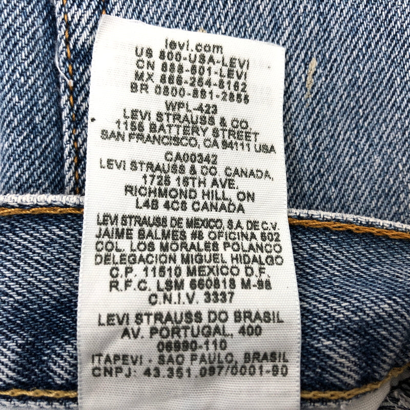 【現状渡し品】【メンズ】 LEVI'S リーバイス 505 STRAIGHT FIT DENIM PANTS 00505-4886 刻印4032 デニムパンツ ボトムス 158-260712-hn-08-fur サイズ：36×34 カラー：インディゴ 万代Net店