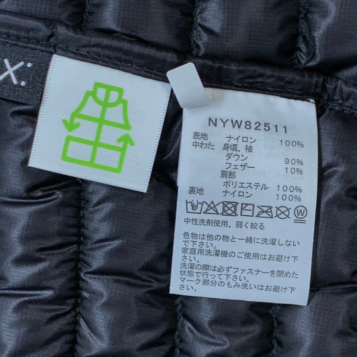 【中古品】【レディース】 THE NORTH FACE ザ・ノースフェイス NYW82511 THUNDER ROUNDNECK JACKET アウター ブランド 古着 ダウン 169-260207-gm-25-fuz サイズ：M カラー：ブラック 万代Net店