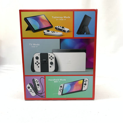 【中古美品】 Nintendo　Switch【有機ELモデル】Joy-Con(L)(R)ホワイト+フェアリーテイル2 [CERO区分_C/ 15歳以上対象] 034-250228-kn-2-oto 万代Net店