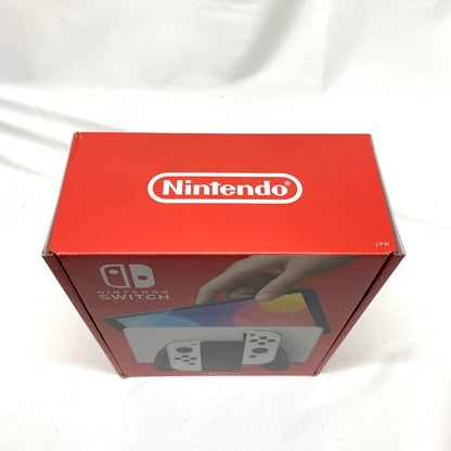 【中古美品】 Nintendo　Switch【有機ELモデル】Joy-Con(L)(R)ホワイト+フェアリーテイル2 [CERO区分_C/ 15歳以上対象] 034-250228-kn-2-oto 万代Net店