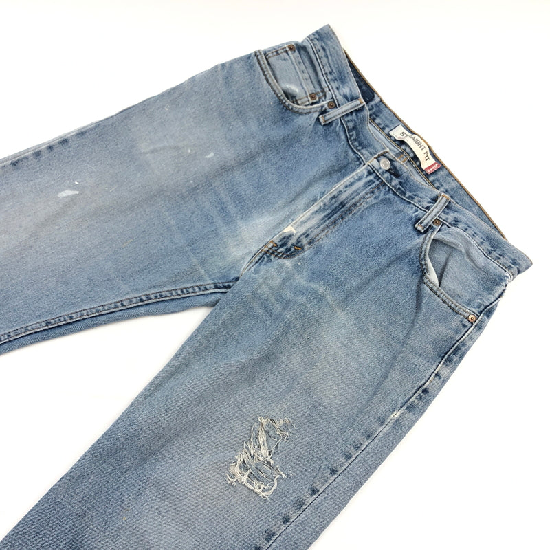 【現状渡し品】【メンズ】 LEVI'S リーバイス 505 STRAIGHT FIT DENIM PANTS 00505-4886 刻印4032 デニムパンツ ボトムス 158-260712-hn-08-fur サイズ：36×34 カラー：インディゴ 万代Net店
