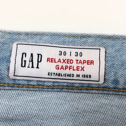 【中古品】【メンズ】 GAP ギャップ RELAXED TAPER GAPFLEX DENIM PANTS 819663-00 リラックス テーパード ギャップフレックス デニムパンツ ボトムス 158-260712-hn-09-fur サイズ：30×30 カラー：ブルー系 万代Net店