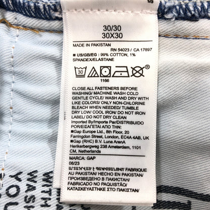 【中古品】【メンズ】 GAP ギャップ RELAXED TAPER GAPFLEX DENIM PANTS 819663-00 リラックス テーパード ギャップフレックス デニムパンツ ボトムス 158-260712-hn-09-fur サイズ：30×30 カラー：ブルー系 万代Net店