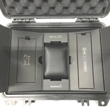 【中古品】 GARMIN スマートウォッチ FENIX 5X ペリカン製ケース付き 096-240721-YS-6-fuz 万代Net店