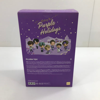 【中古品】 TinyTAN inspired by BTS 2020 HOLIDAY Ver. ぬいぐるみ Jimin SUGA V 3体セット 箱イタミあり 窓破けあり 084-260811-ti-09-tag 万代Net店