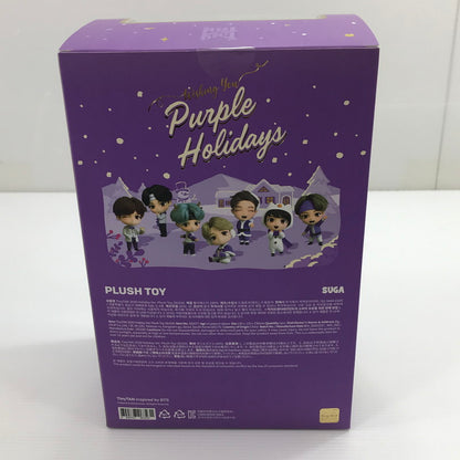【中古品】 TinyTAN inspired by BTS 2020 HOLIDAY Ver. ぬいぐるみ Jimin SUGA V 3体セット 箱イタミあり 窓破けあり 084-260811-ti-09-tag 万代Net店