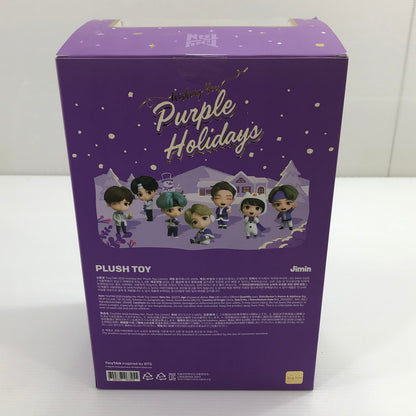 【中古品】 TinyTAN inspired by BTS 2020 HOLIDAY Ver. ぬいぐるみ Jimin SUGA V 3体セット 箱イタミあり 窓破けあり 084-260811-ti-09-tag 万代Net店
