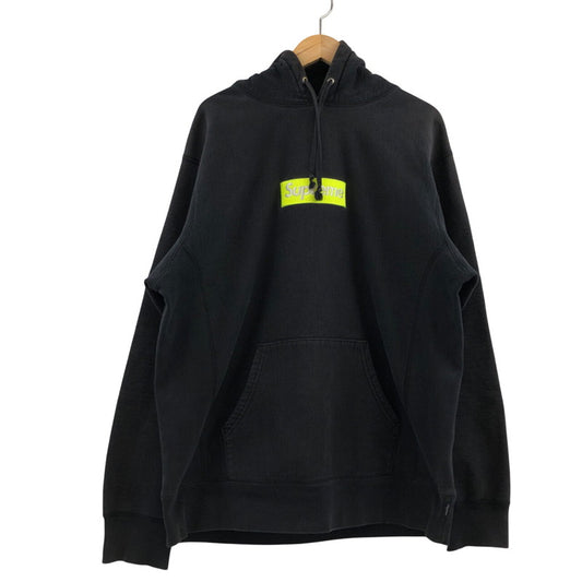 【中古品】【メンズ】 17FW BOX LOGO HOODED SWEATSHIRT ボックス ロゴ フーデッド スウェットシャツ パーカー 長袖 トップス 149-260131-hn-02-fur サイズ：XL カラー：ブラック 万代Net店