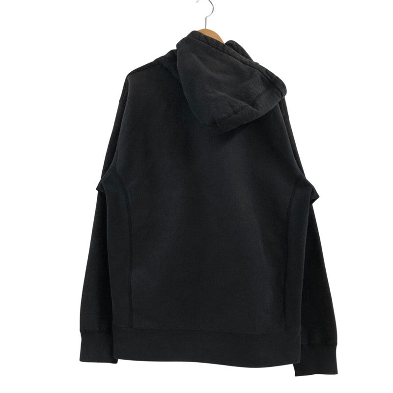 【中古品】【メンズ】 17FW BOX LOGO HOODED SWEATSHIRT ボックス ロゴ フーデッド スウェットシャツ パーカー 長袖 トップス 149-260131-hn-02-fur サイズ：XL カラー：ブラック 万代Net店